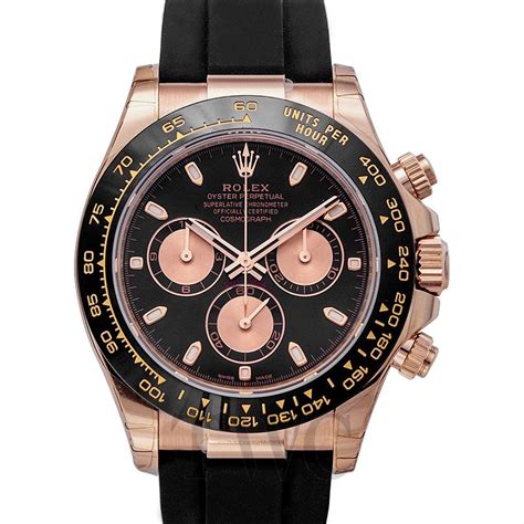 rolex cosmograph daytona everose gold black leather price|Rolex Cosmograph Daytona watch: 18 ct Everose gold.